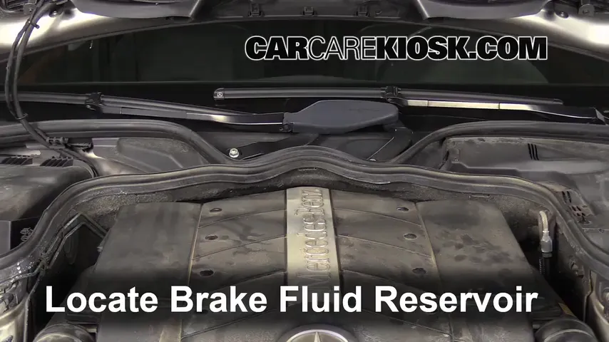 2006 Mercedes-Benz E500 5.0L V8 Brake Fluid